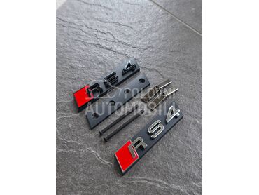 RS4 oznaka maske NOVO za Audi A4, RS4, A4 Allroad
