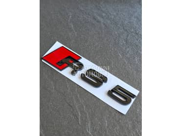 RS5 crna oznaka gepeka NOVO za Audi A5