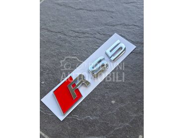 RS5 siva oznaka gepeka NOVO za Audi A5