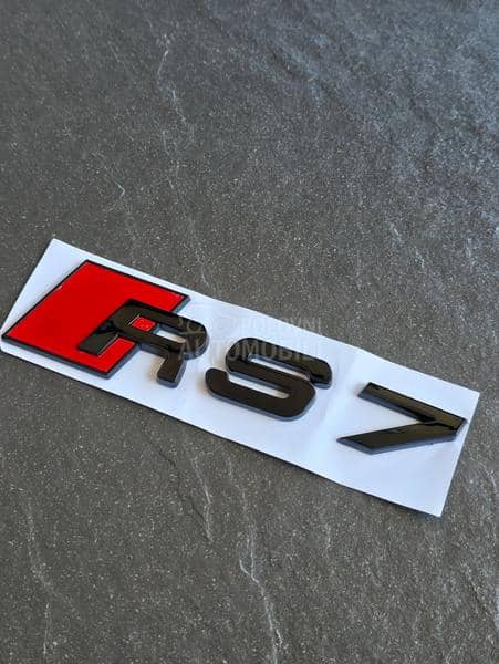 RS7 crna oznaka gepeka NOVO