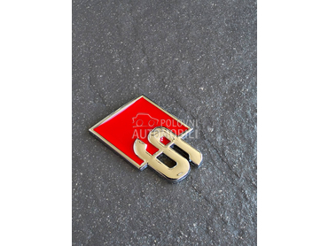 S oznaka gepeka NOVO za Audi Ostalo