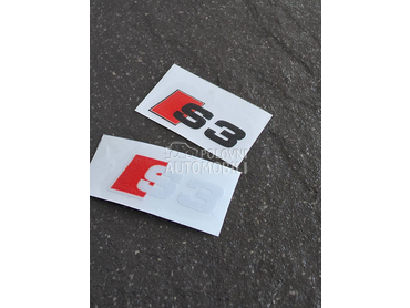 S3 nalepnice enterijera NOVO za Audi A3, S3