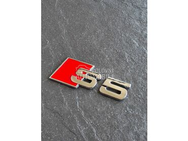 S5 siva oznaka gepeka NOVO za Audi A5, S5
