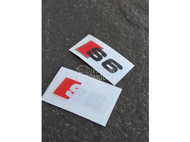 S6 nalepnice enterijera NOVO za Audi A6, A6 Allroad, S6