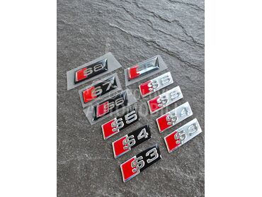 S3 S4 S5 S6 S7 S8 znak volana za Audi A6, A6 Allroad, S6