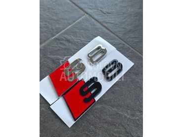 S8 oznaka gepeka NOVO za Audi A8, S8