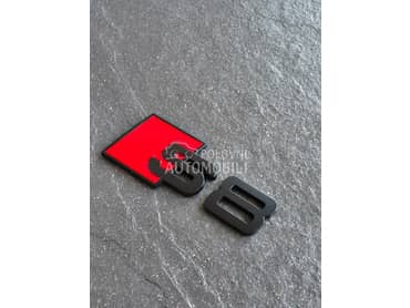 S8 crna oznaka gepeka NOVO za Audi A8, S8