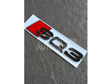 SQ3 crna oznaka gepeka NOVO za Audi Q3