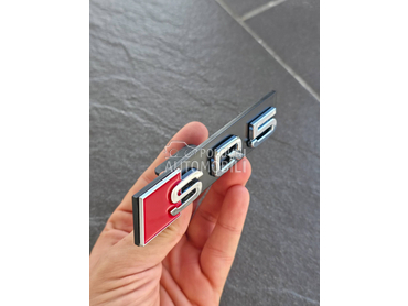 SQ5 siva oznaka maske NOVO za Audi Q5, SQ5