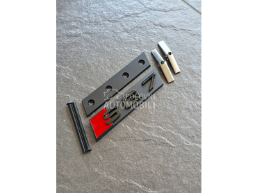 SQ7 crna oznaka maske NOVO za Audi Q7