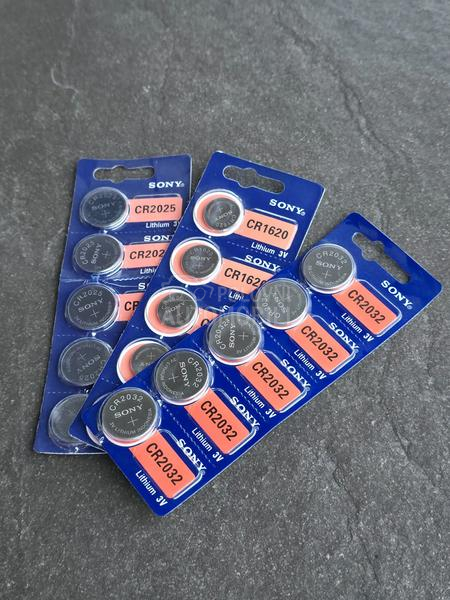 SONY baterija 1620, 2025, 2032