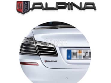A lpina crna oznaka gepeka za BMW Ostalo