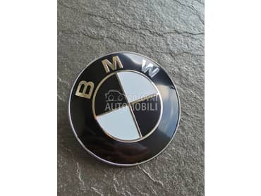 Znak haube gepeka crni beli za BMW Ostalo