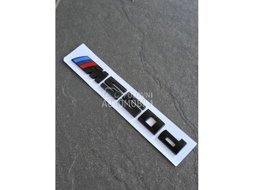 M550d crna zadnja oznaka NOVO za BMW 518, 520, 520 GT ...