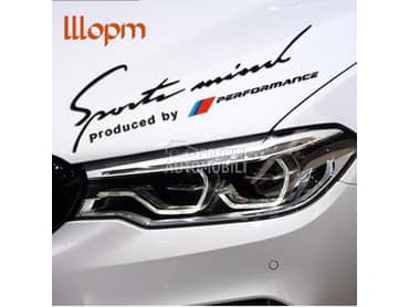 Performance sports mind nalepn za BMW Ostalo