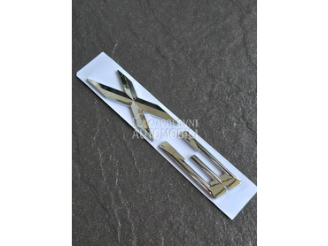 X3 siva oznaka gepeka NOVO za BMW X3, X3 M