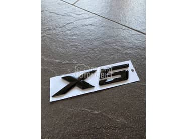 X5 crna oznaka gepeka NOVO za BMW X5, X5 M