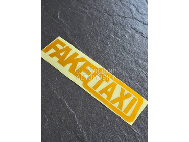 Fake taxi vece nalepnice NOVO  