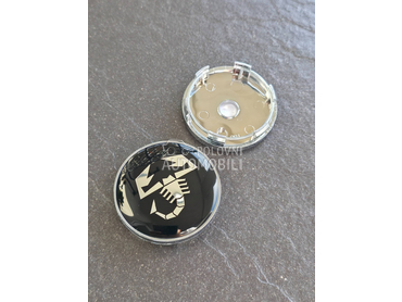 Abarth crni cepovi felni NOVO za Fiat Ostalo