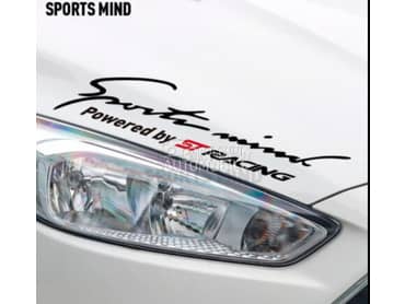 ST sports mind nalepnica NOVO za Ford Ostalo