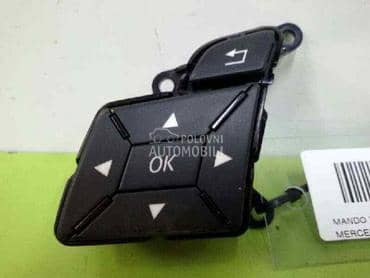 Tasteri na volanu za Mercedes Benz A 140, A 150, A 160 ... od 2012. do 2018. god.