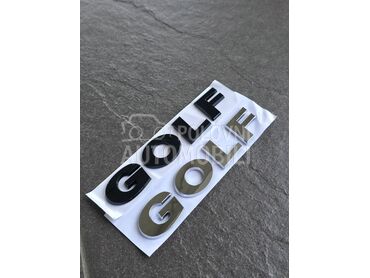 Golf oznaka gepeka NOVO za Volkswagen Golf 1, Golf 2, Golf 3 ...