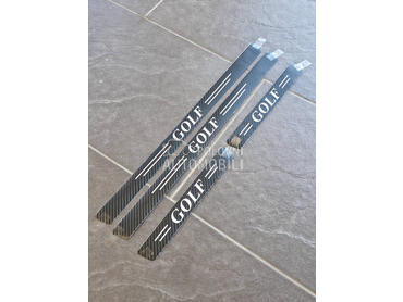 Golf karbon nalepnice pragova za Volkswagen Golf 1, Golf 2, Golf 3 ...