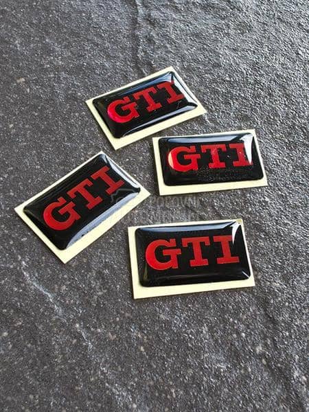 GTI nalepnice enteriera NOVO