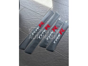 TypeR karbon nalepnice pragova za Honda Ostalo