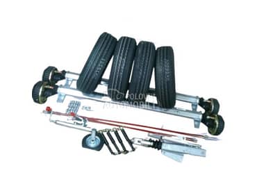 AL-KO osovine 2700kg komplet