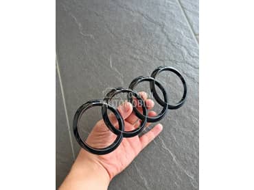 Q7, SQ7 zadnji crni znak NOVO za Audi Q7, RS Q7