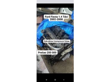 motor 1.4tdci 50kw nov nov za Ford Fiesta, Fusion od 2002. do 2008. god.