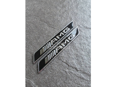 AMG bocne oznake crne NOVO za Mercedes Benz Ostalo