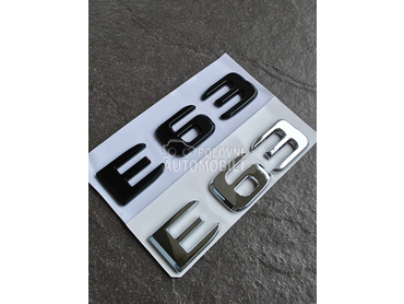 E63 oznaka gepeka NOVO za Mercedes Benz E 200, E 220, E 230 ...