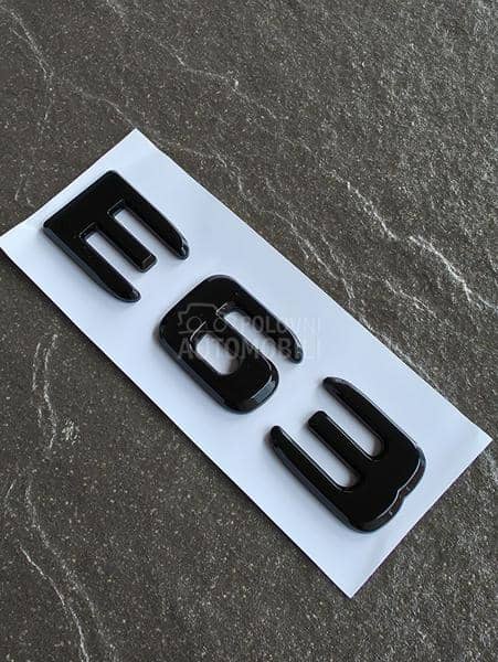 E63 crna oznaka gepeka NOVO