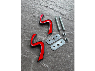 S crna oznaka NOVO za MINI 1150, 1300, Cooper ...