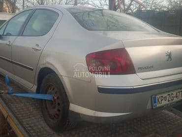 Sve vrste delova za Peugeot 407 od 2004. do 2008. god.