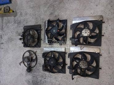 ventilator hladnjaka za Peugeot 206, 207