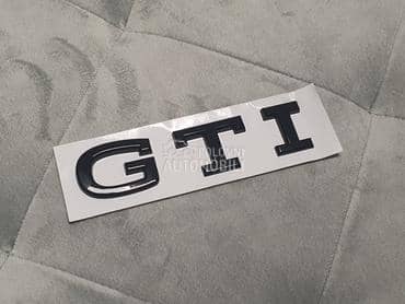 GTI oznaka gepeka crna mod2020 za Volkswagen Ostalo