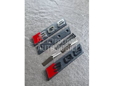 SQ8 prednja oznaka NOVO za Audi Q8, SQ8, RS Q8