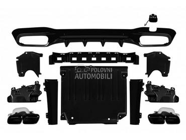 Difuzor AMG C63 W206 za Mercedes Benz C 180, C 200, C 220 ... od 2021. do 2023. god.