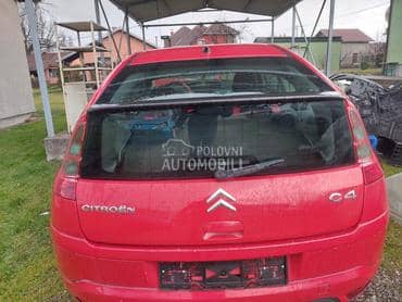 Poklopac, roletna, polica prtl za Citroen C4