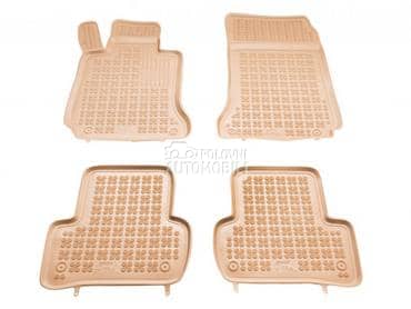 RP bež gumene patosnice W204 za Mercedes Benz C 200 od 2009. do 2014. god.