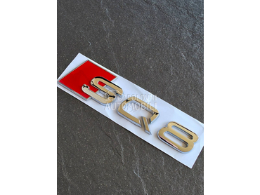 SQ8 siva zadnja oznaka NOVO za Audi Q8, SQ8