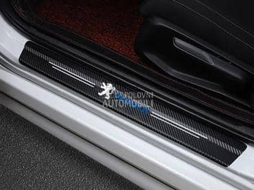 Karbon nalepnice pragova NOVO za Peugeot Ostalo
