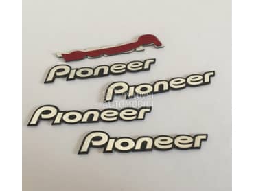 Pioneer nalepnice zvucnika  
