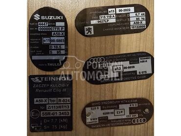 euro pločice za euro kuke  