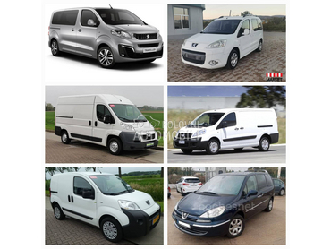 Delovi za Peugeot 806, 807, Bipper ...