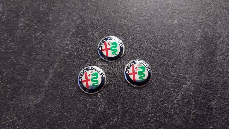 NOV znak za kljuc 14mm SREBRNI