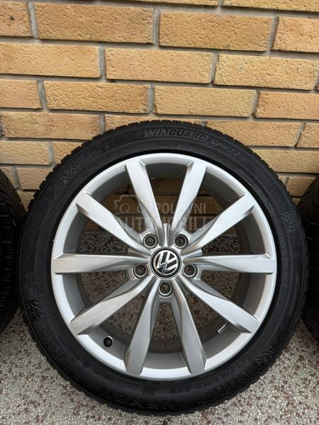 Aluminijumske felne VW Golf 7  NOVE GUME 17" 5 x 112